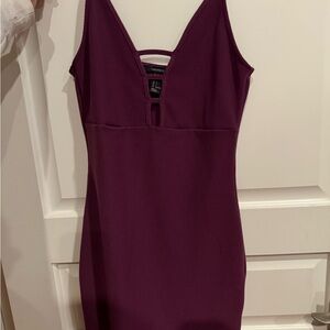 Elegant Purple Dress